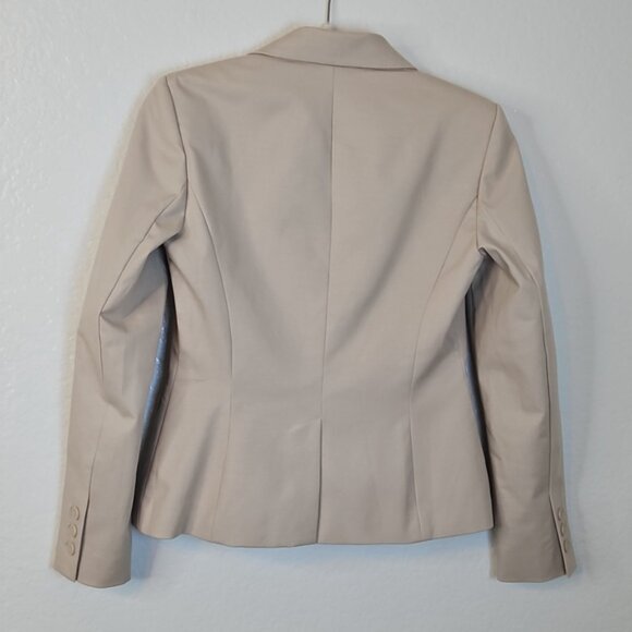 Calvin Klein Beige Blazer Women’s Size 4 - Picture 9 of 14